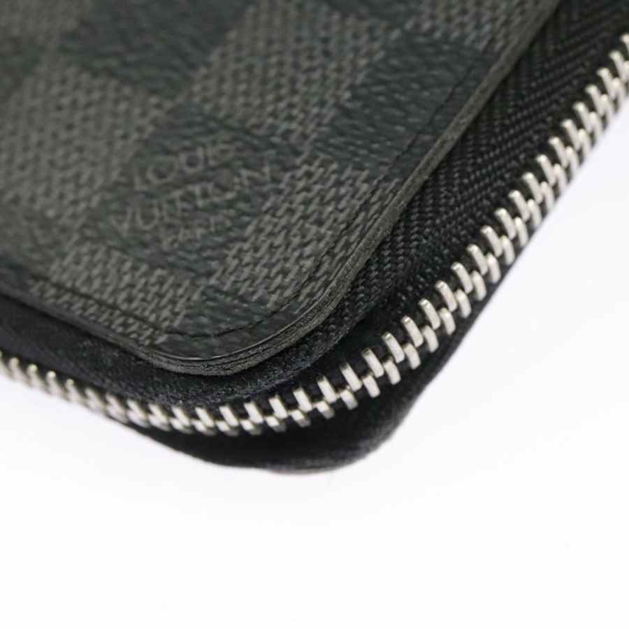 【日本直送】路易威登 Damier Graphite Zippy 錢包筆電 N63095 LV Auth bs19927-14