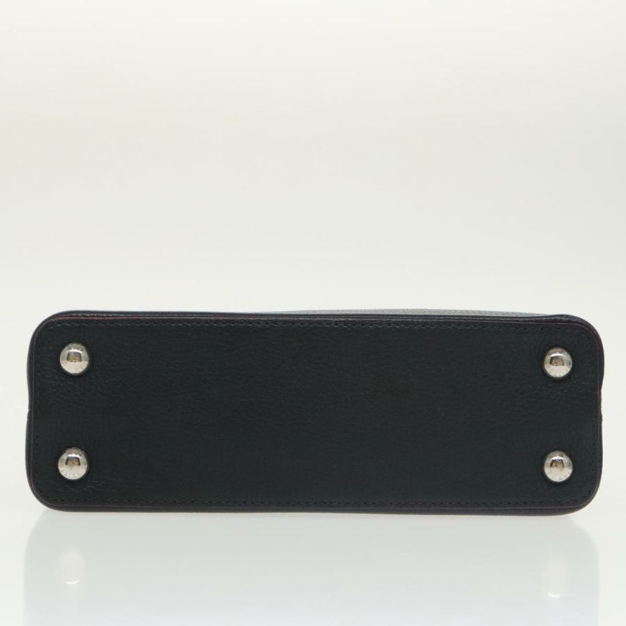 【日本直送】路易威登 Parnasea Capusine BB 皮革雙肩包 黑色 M94517 正品 101337SA-4