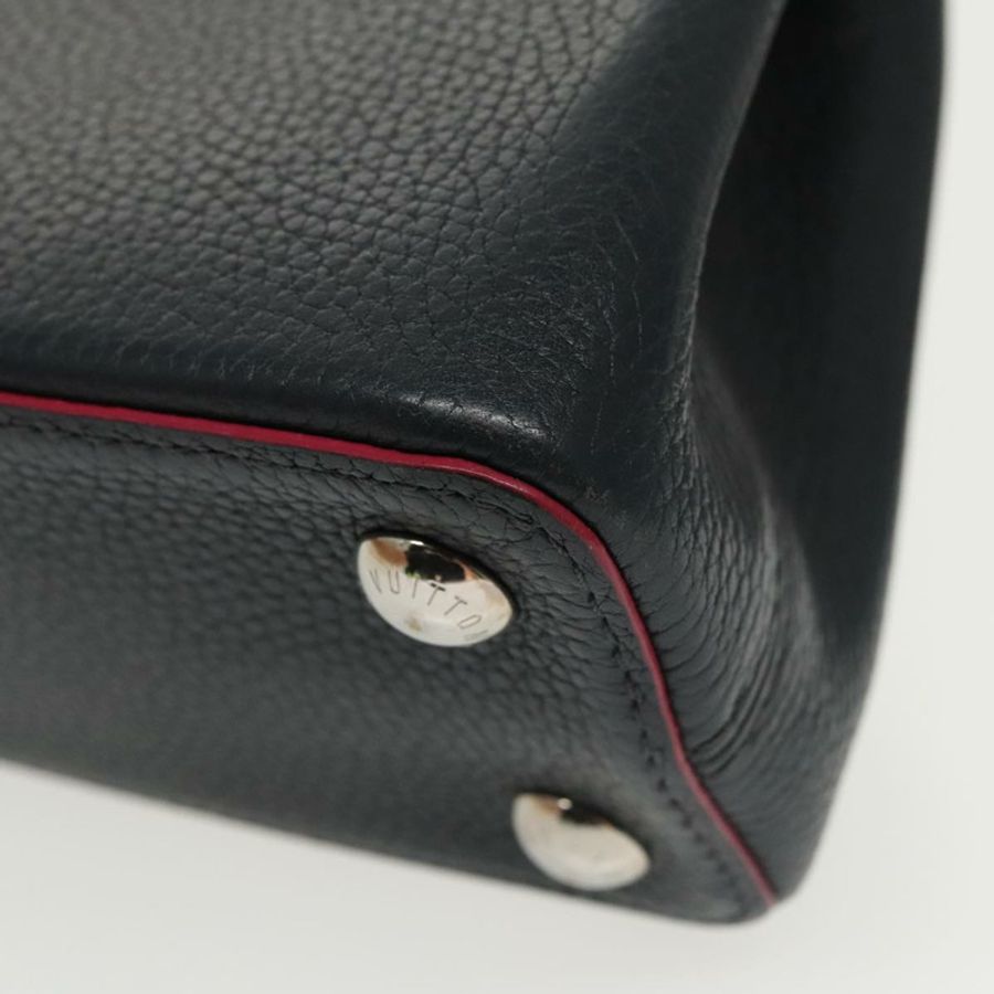 【日本直送】路易威登 Parnasea Capusine BB 皮革雙肩包 黑色 M94517 正品 101337SA-16