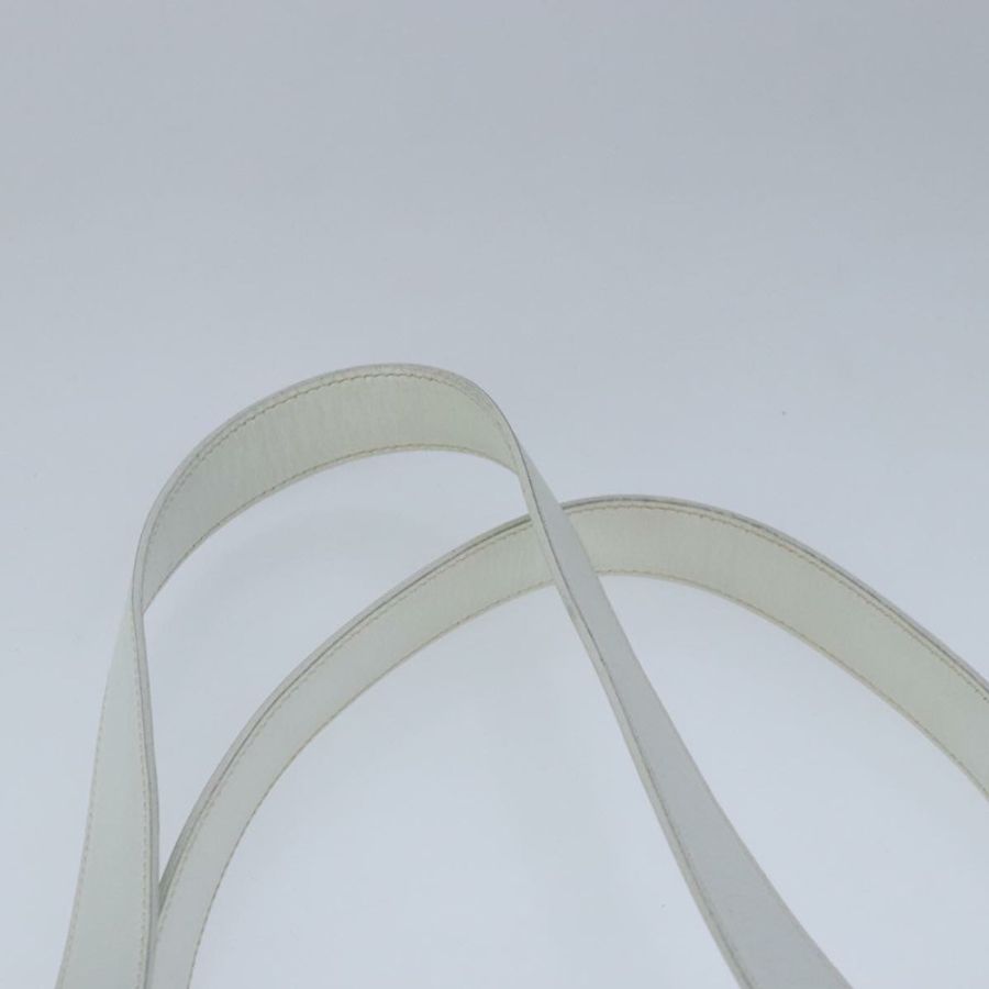 【日本直送】CELINE Ribbon 手提包 皮革 白色 黑色 正品 100656-7