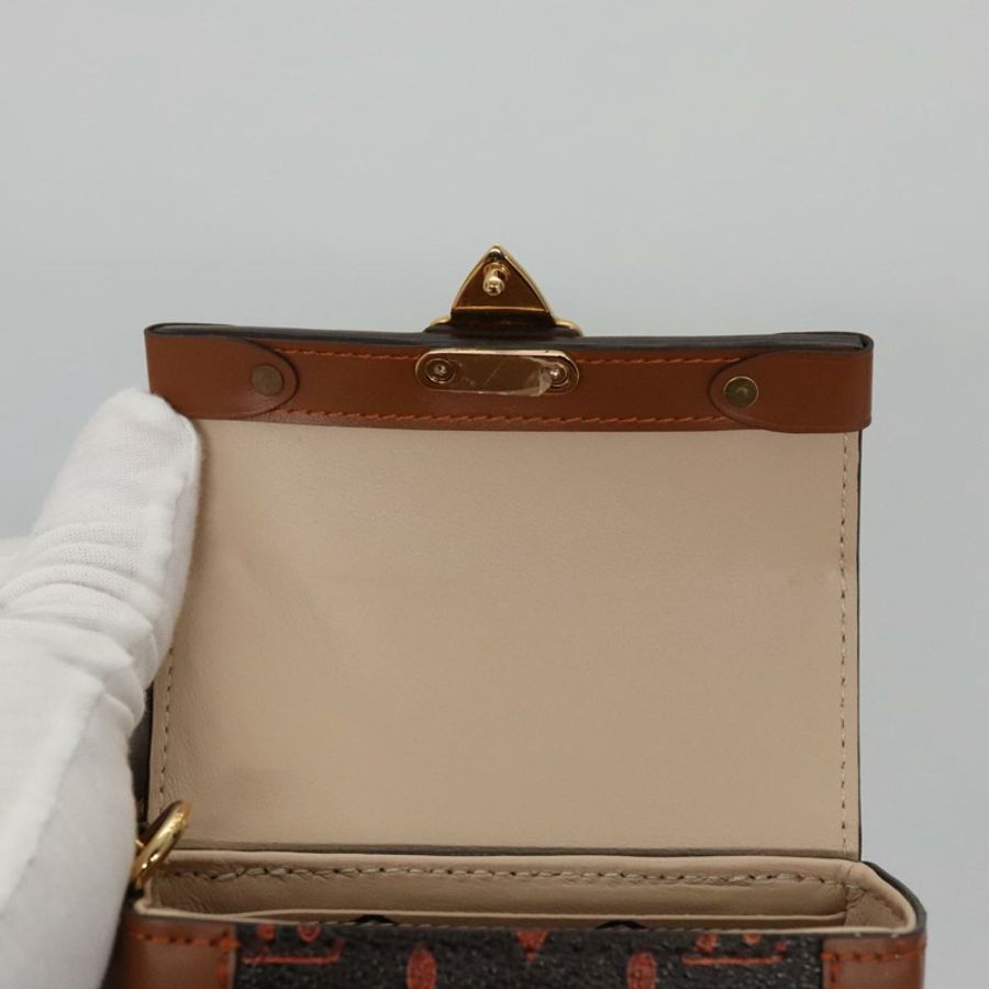 【日本直送】路易威登 Monogram Catgram Essential Trunk Pouch M63892 LV Auth 102575S-8