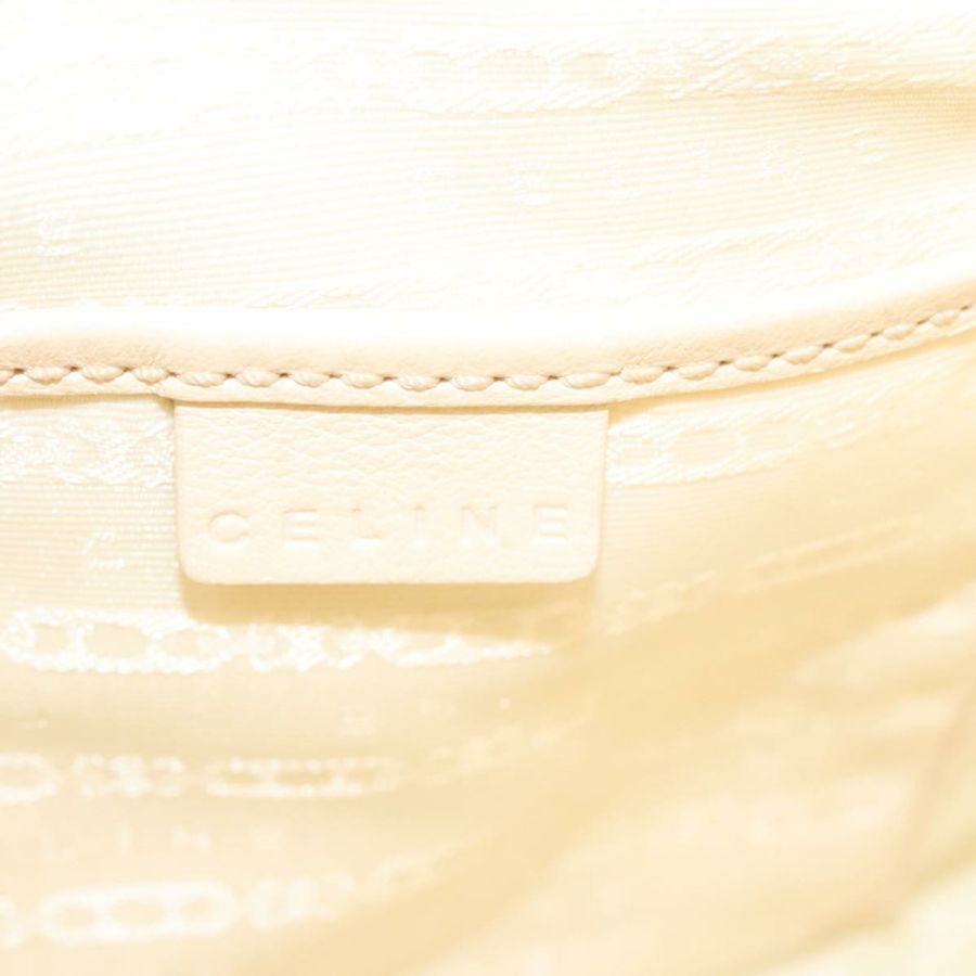 【日本直送】CELINE 手提包 草編皮革 藍色 米色 金色 正品 103294-17