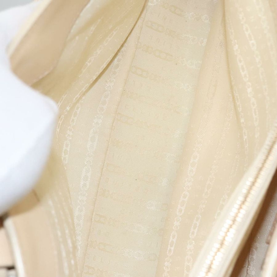 【日本直送】CELINE 手提包 草編皮革 藍色 米色 金色 正品 103294-20