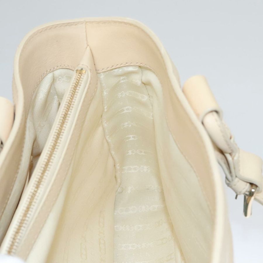 【日本直送】CELINE 手提包 草編皮革 藍色 米色 金色 正品 103294-22