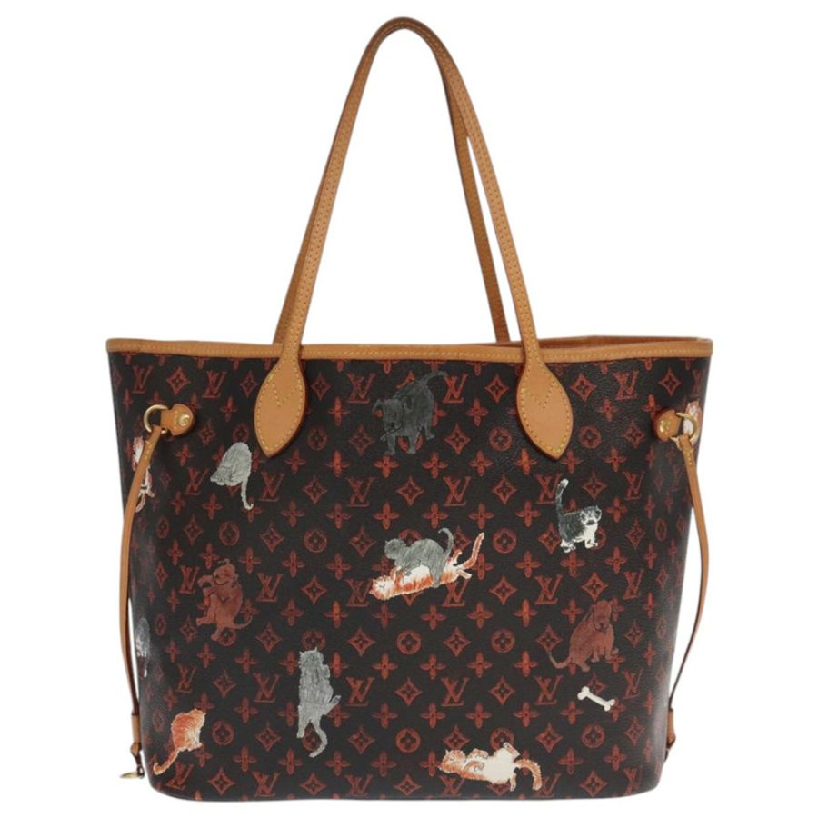 【日本直送】路易威登 Catgram Neverfull MM 手提包 M44441 LV 正品 101672SA-12