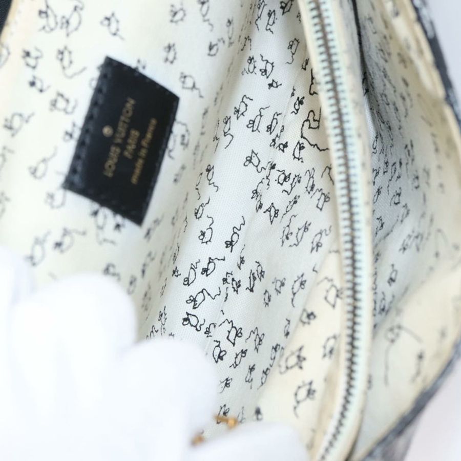 【日本直送】路易威登 Catgram 貓咪圖案單肩包 黑色 M52935 LV 正品 101677SA-9