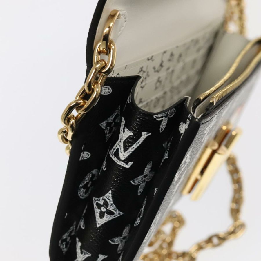 【日本直送】路易威登 Monogram Catgram Portefeuille 鏈條錢包 黑色 M63888 101778S-24