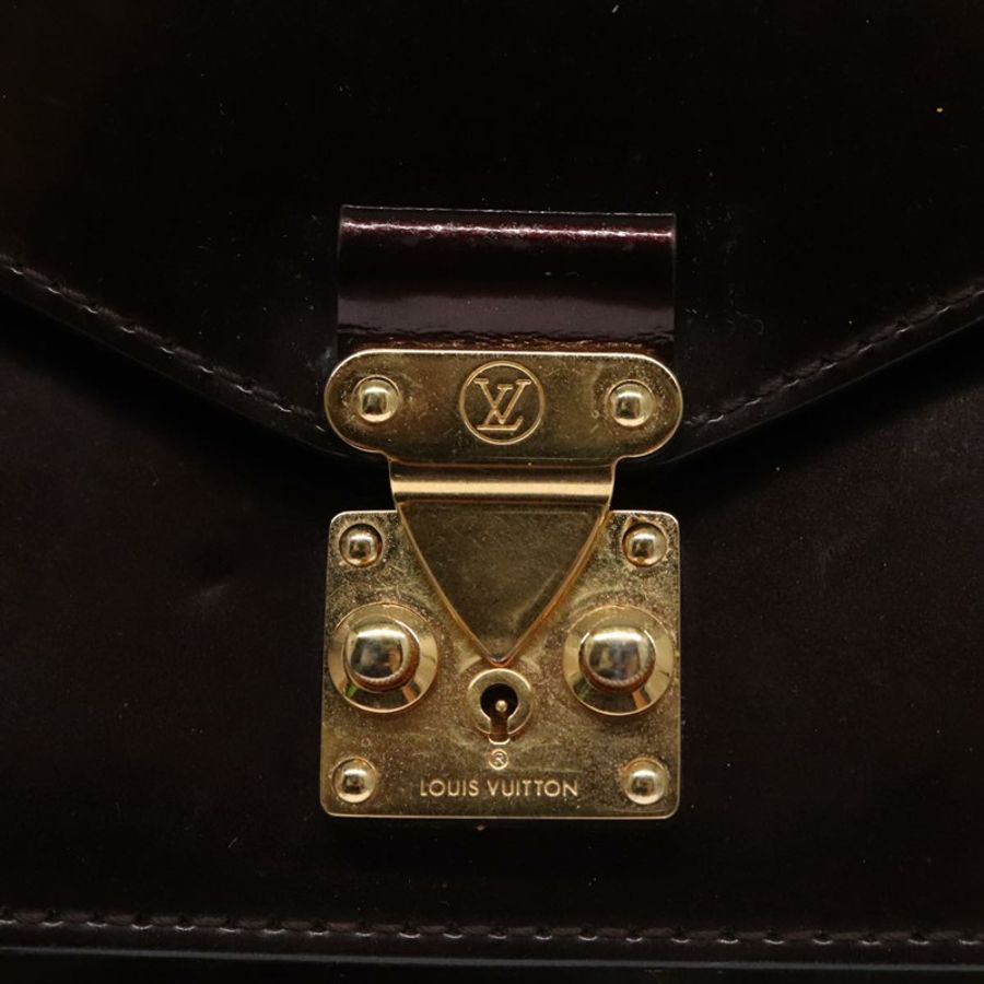 【日本直送】路易威登 Vernis Monceau BB 手提包 2way Amarante M91580 LV 正品 101839-18