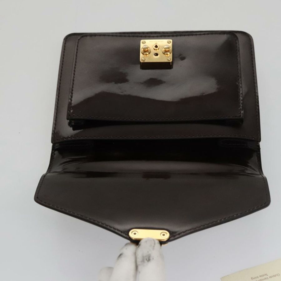 【日本直送】路易威登 Vernis Monceau BB 手提包 2way Amarante M91580 LV 正品 101839-19