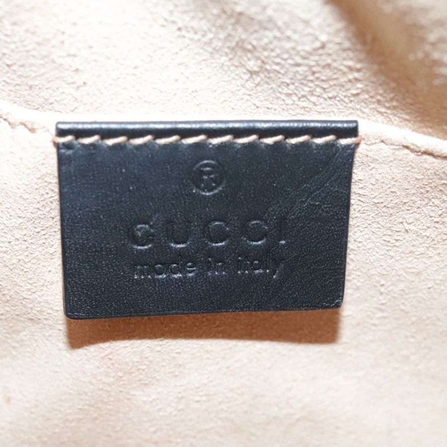 【日本直送】GUCCI Sherry Line 單肩包 麂皮 紅色 海軍藍 Auth mr825-17
