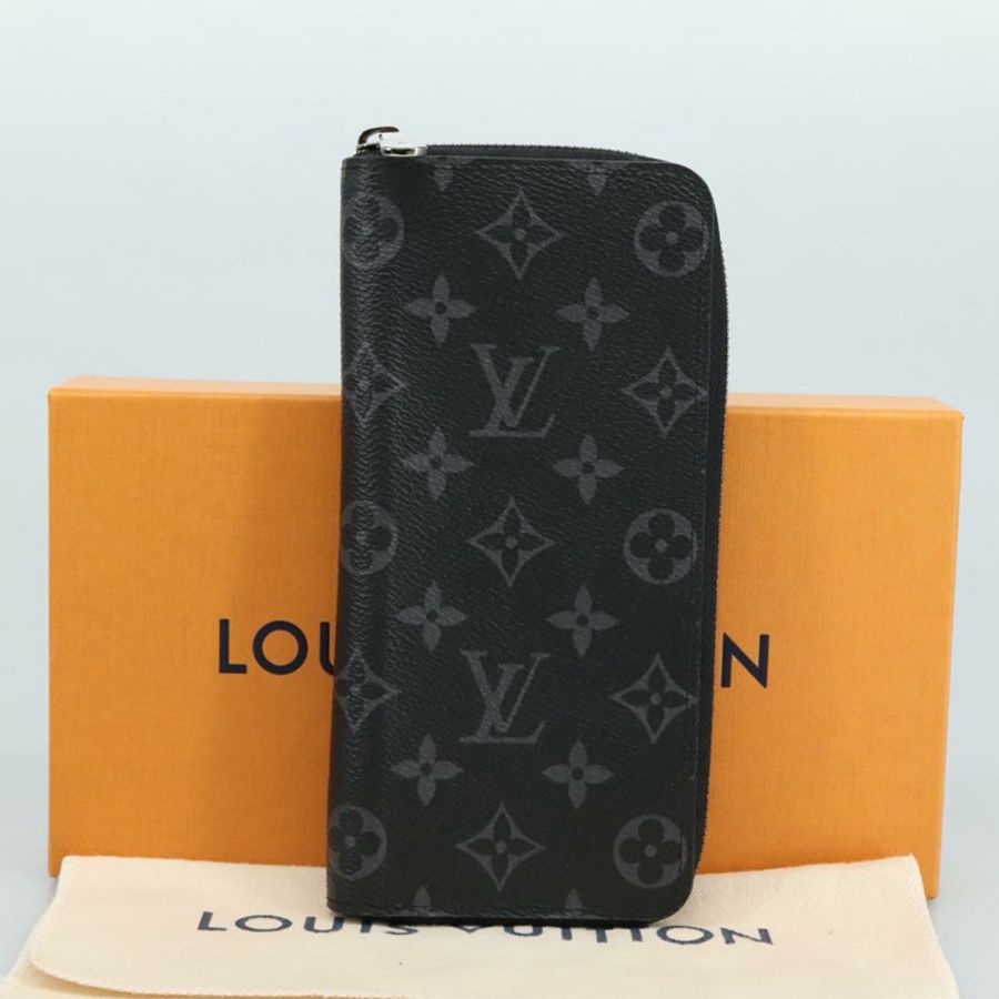 【日本直送】路易威登 Monogram Eclipse Zippy 垂直錢包 M62295 正品 yk16188-11