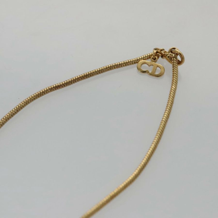 【日本直送】Christian Dior 項鍊 金屬 金 Auth am7410-11