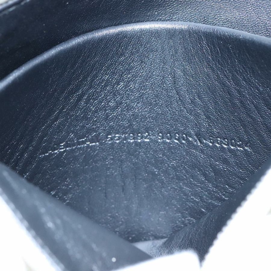 【日本直送】BALENCIAGA 白色銀色皮革手拿包 551992 正品 bs21014-11