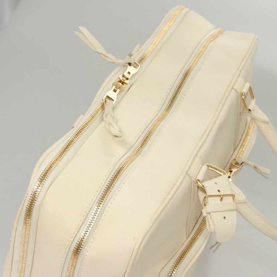 【日本直送】路易威登 Varleys 24H 手提包 皮革 米白色 M95360 LV 正品 bs20954-6