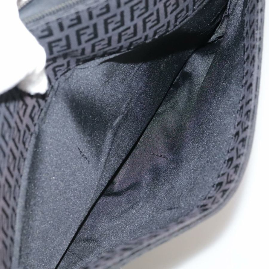 【日本直送】FENDI Zucchino 帆布商務包 黑色 Auth bs20925-23