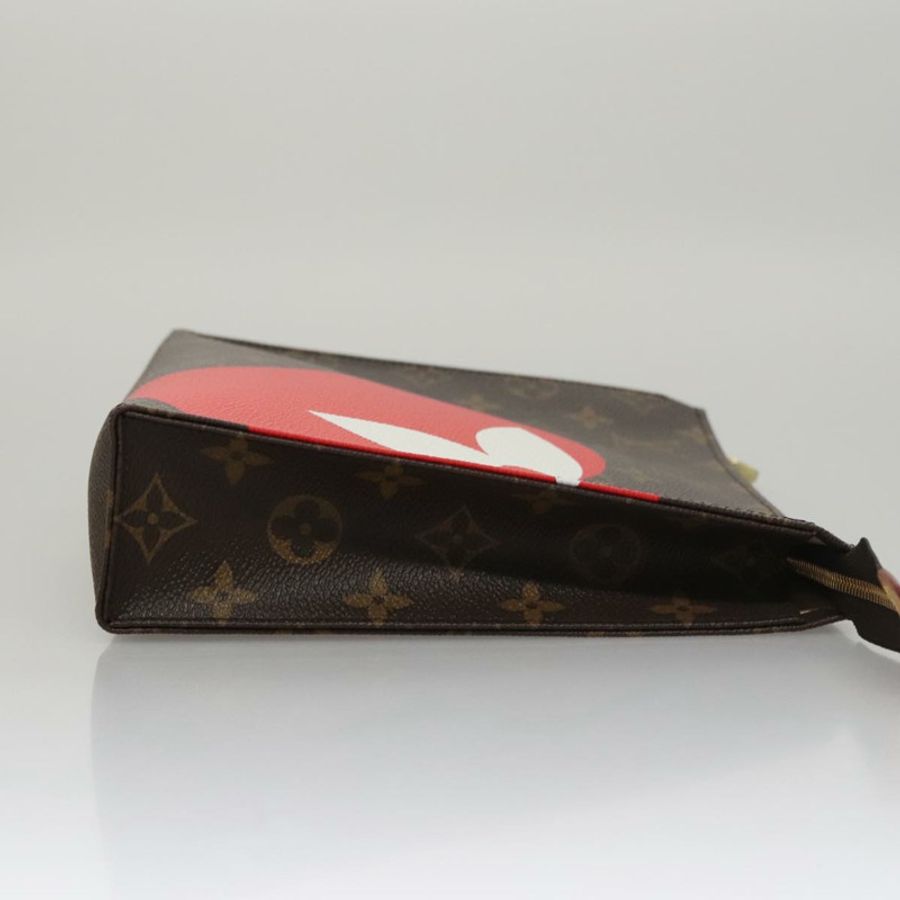 【日本直送】路易威登 Monogram Game On Poche Toilette 26 手拿包 M80282 LV Auth 105528S-3
