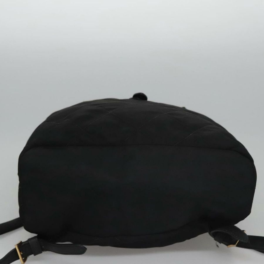 【日本直送】PRADA 黑色尼龍雙肩包 正品 104486-4