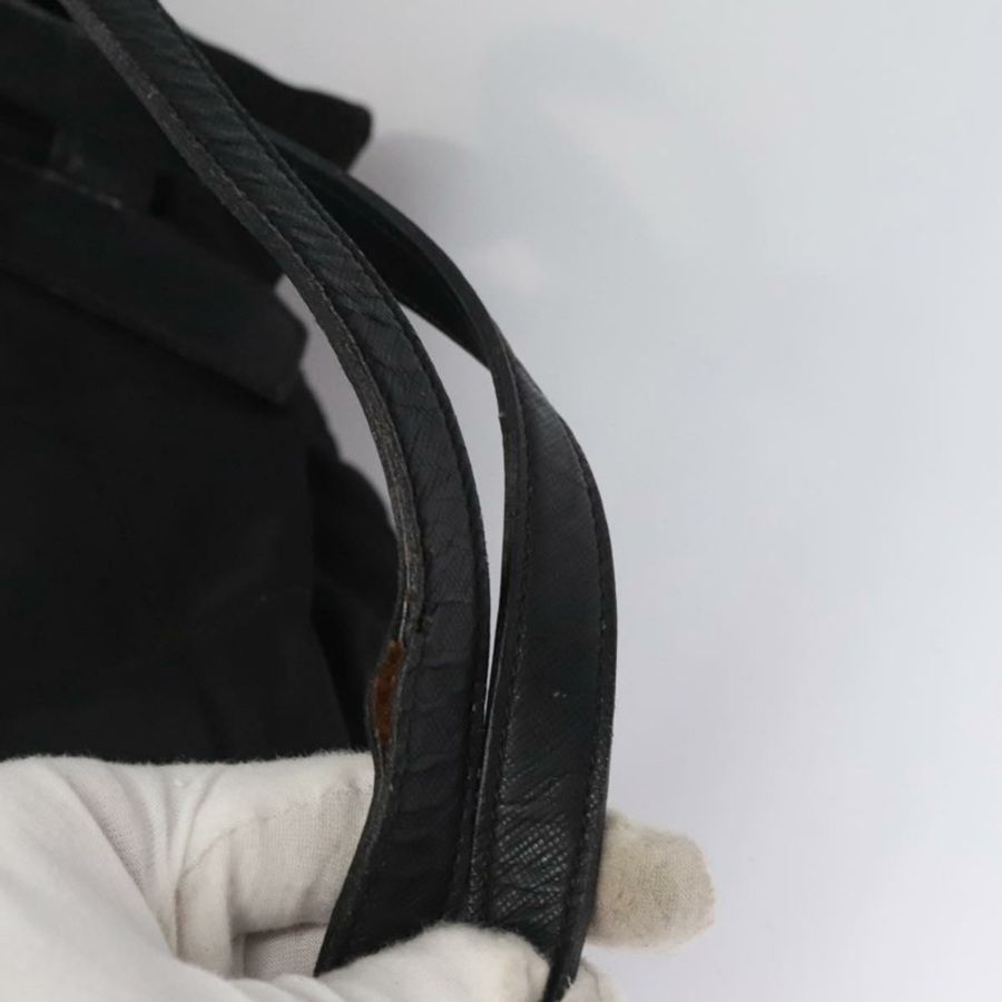 【日本直送】PRADA 黑色尼龍雙肩包 正品 104486-7