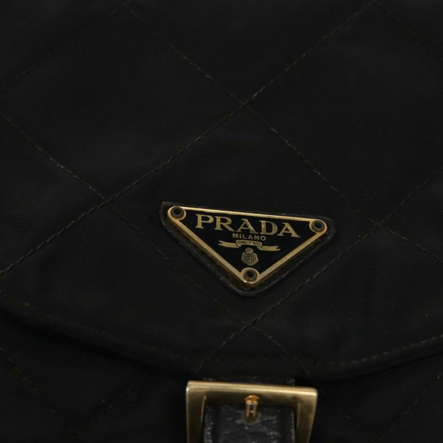 【日本直送】PRADA 黑色尼龍雙肩包 正品 104486-20