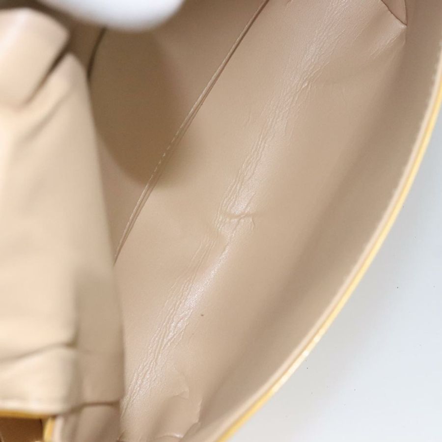 【日本直送】路易威登 Monogram Vernis Thompson Street 手袋 米色 M91301 LV Auth hk1982-10