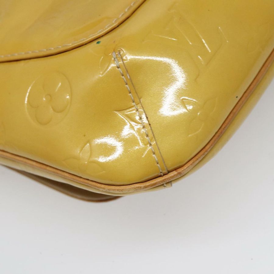 【日本直送】路易威登 Monogram Vernis Thompson Street 手袋 米色 M91301 LV Auth hk1982-15