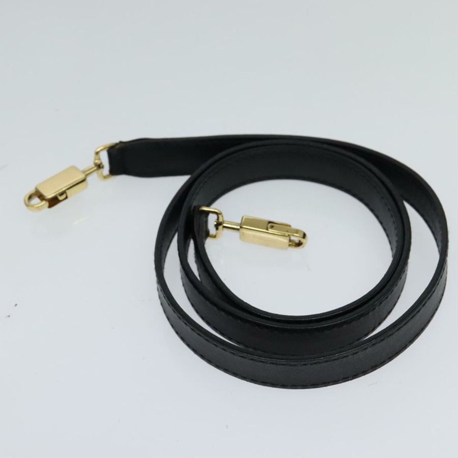 【日本直送】Salvatore Ferragamo Gancini 手提包 皮革 2way 黑色 金色 Auth hk2029-21