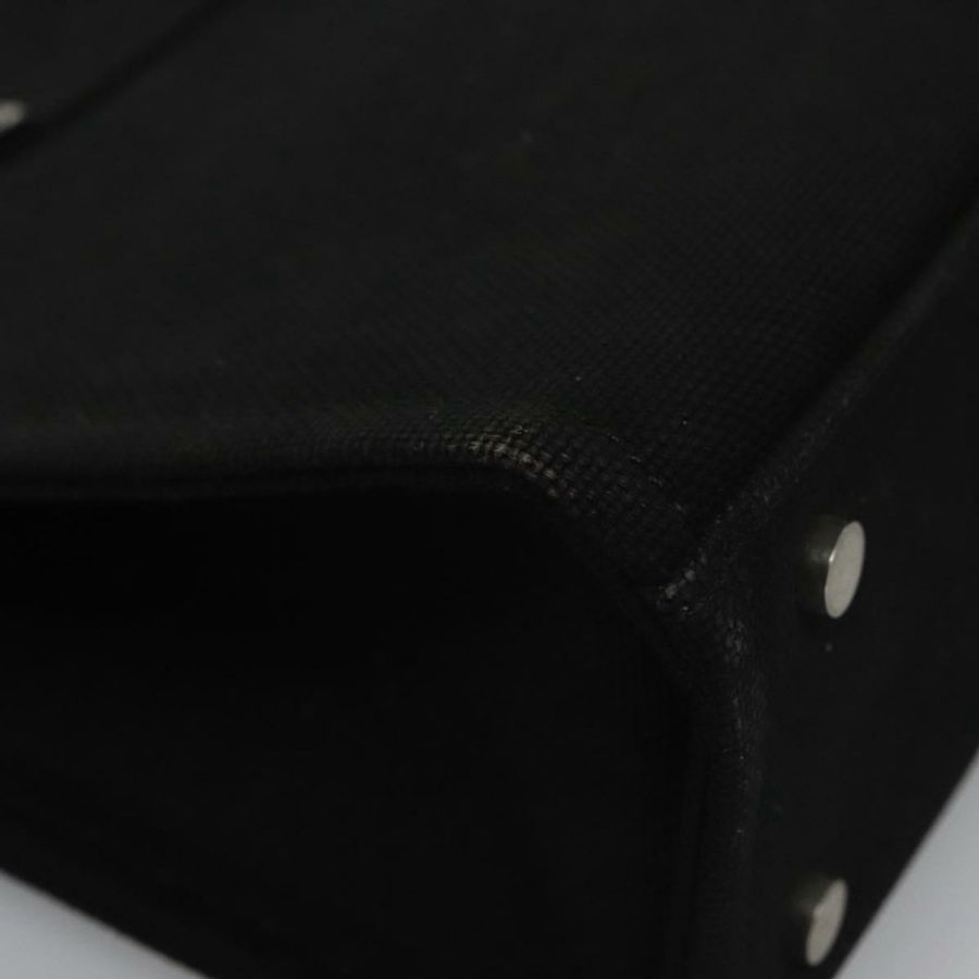 【日本直送】BURBERRY 藍標手提包 帆布 黑色 正品 ac3538-8