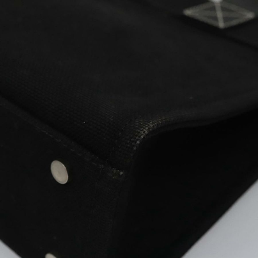 【日本直送】BURBERRY 藍標手提包 帆布 黑色 正品 ac3538-15