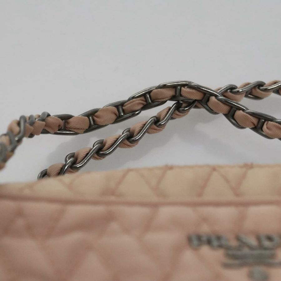 【日本直送】PRADA 尼龍雙肩包 粉紅色 正品 110297-8