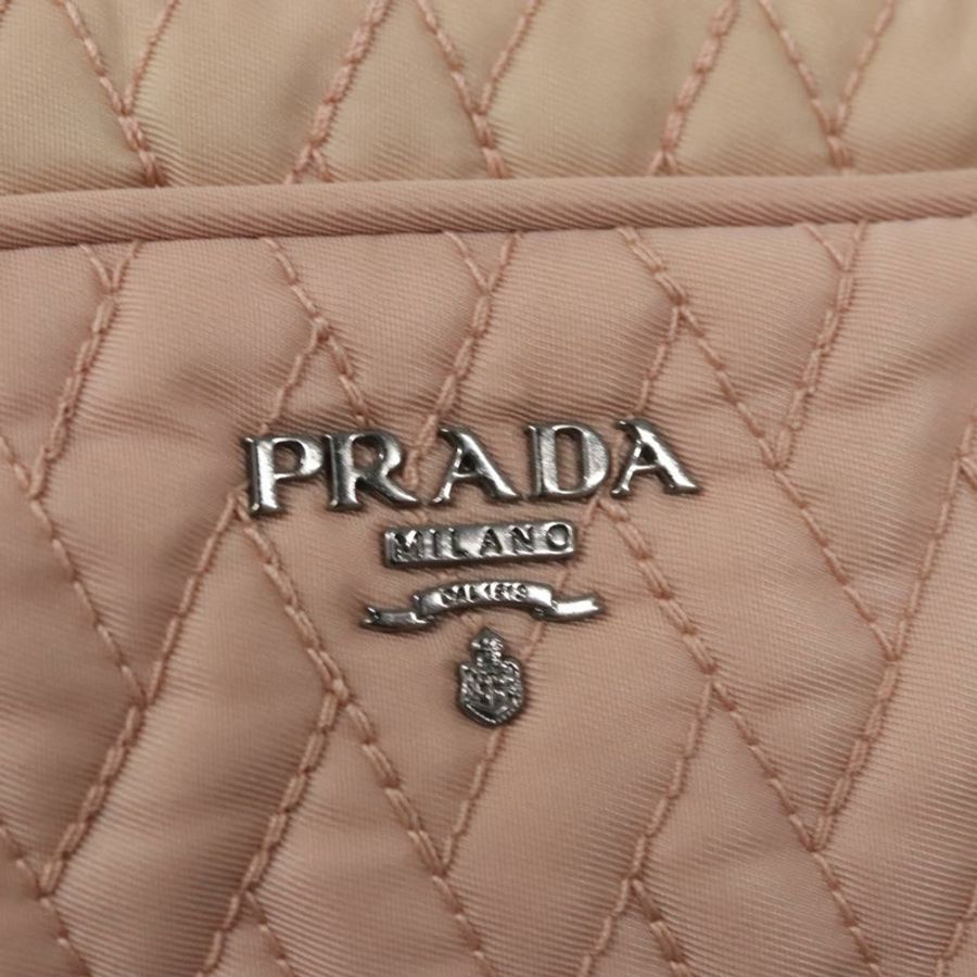 【日本直送】PRADA 尼龍雙肩包 粉紅色 正品 110297-17