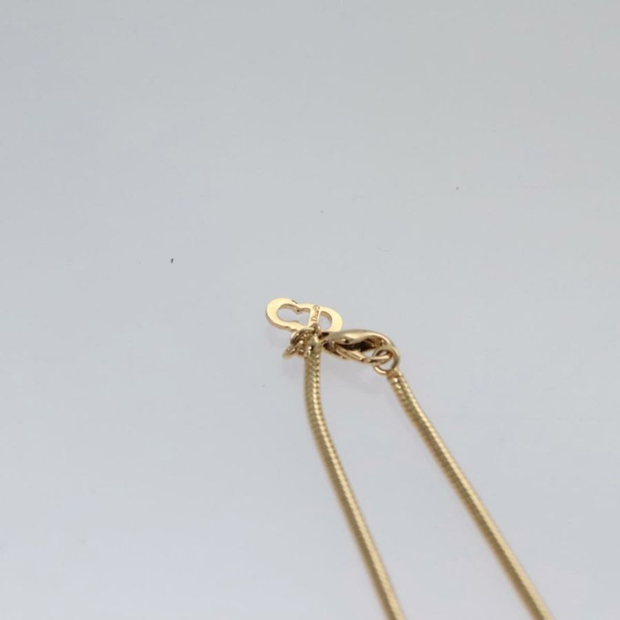 【日本直送】Christian Dior 項鍊 金屬 金 Auth am7636-6