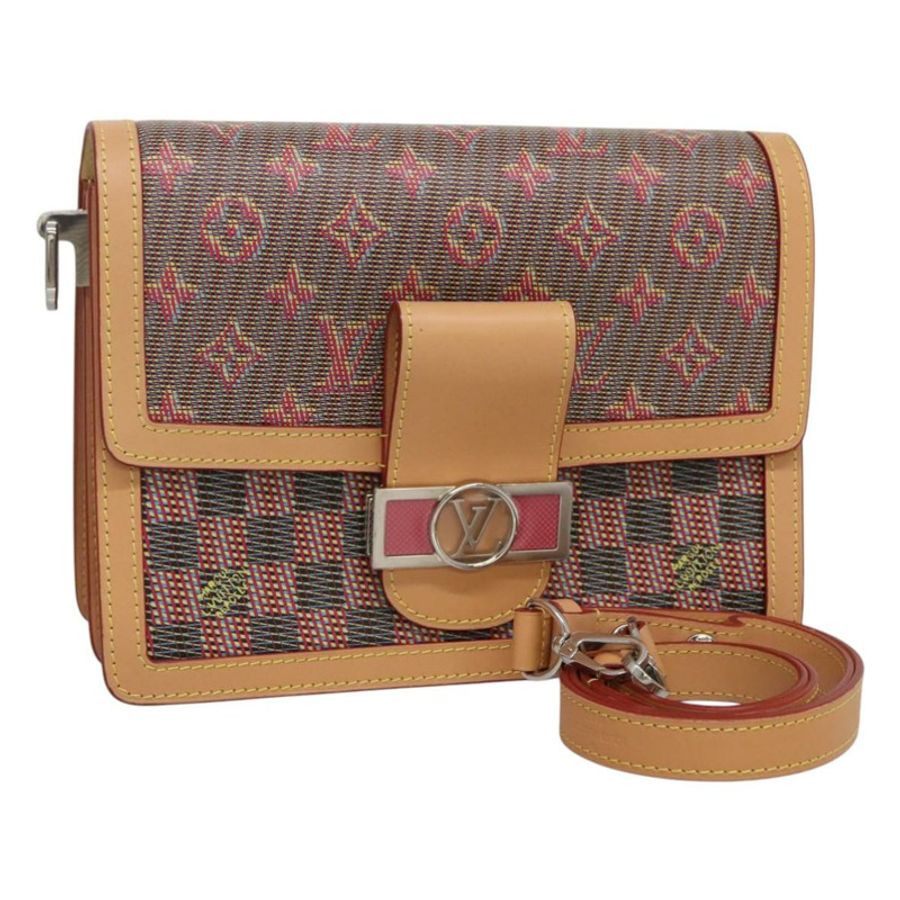 【日本直送】路易威登 Monogram LV Pop Dauphine MM 肩包 紅色 M55452 正品 103428S-0