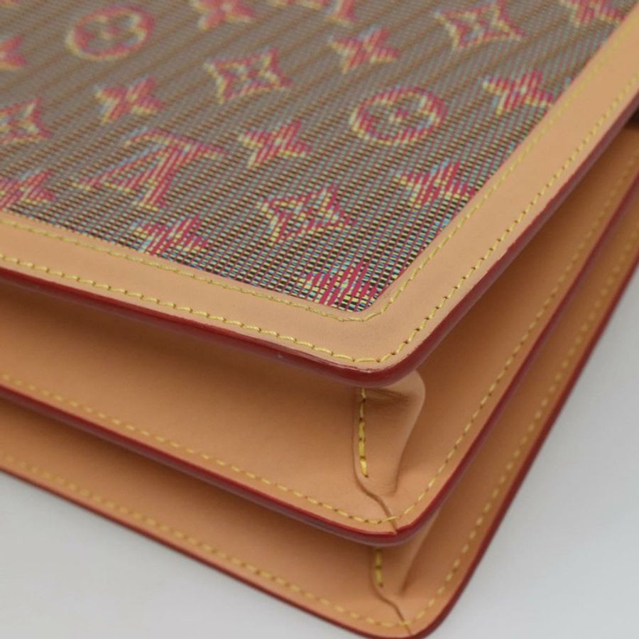 【日本直送】路易威登 Monogram LV Pop Dauphine MM 肩包 紅色 M55452 正品 103428S-14