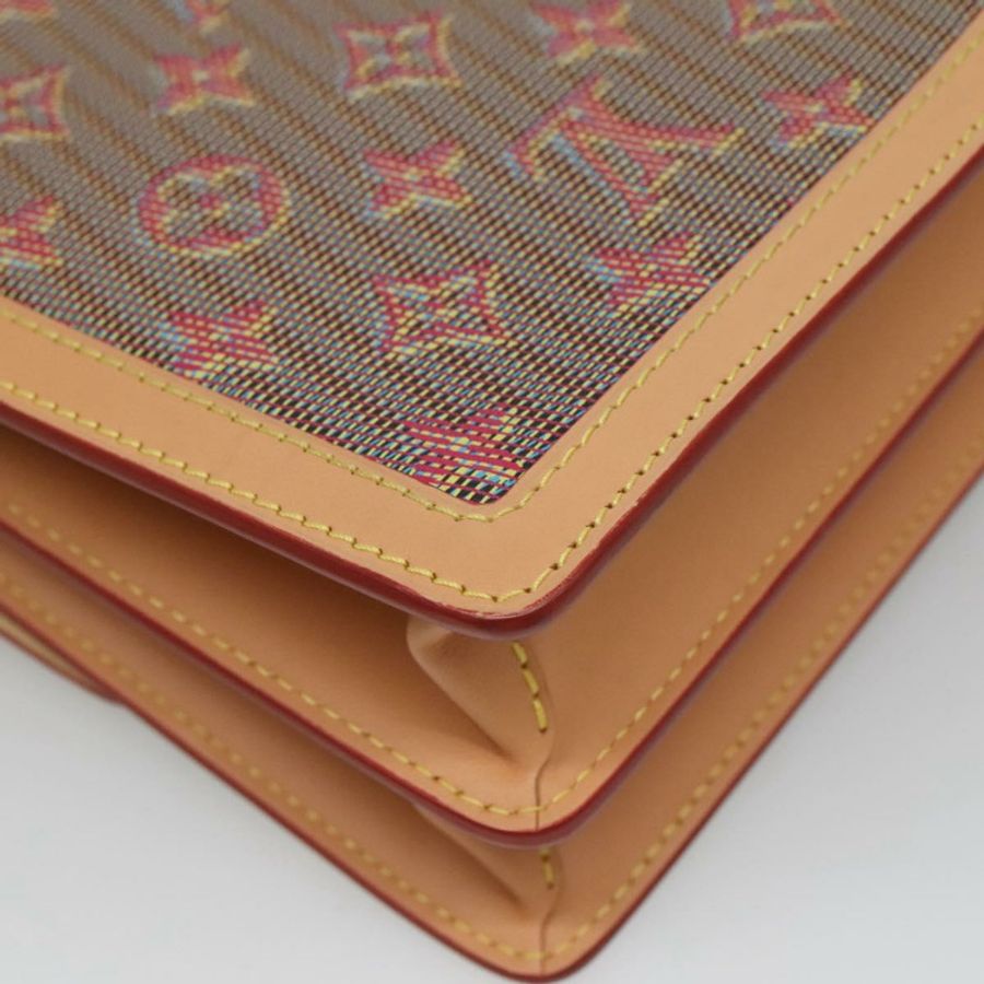 【日本直送】路易威登 Monogram LV Pop Dauphine MM 肩包 紅色 M55452 正品 103428S-15