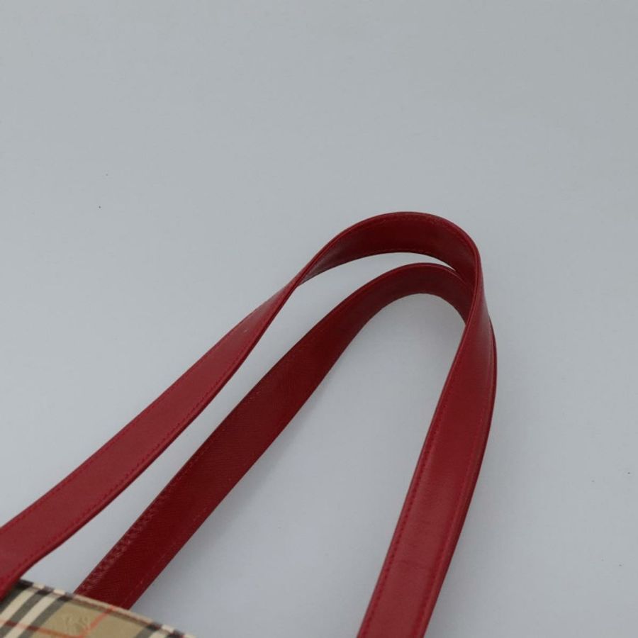 【日本直送】BURBERRY Nova 格紋帆布手提包 米色 正品 114210-7