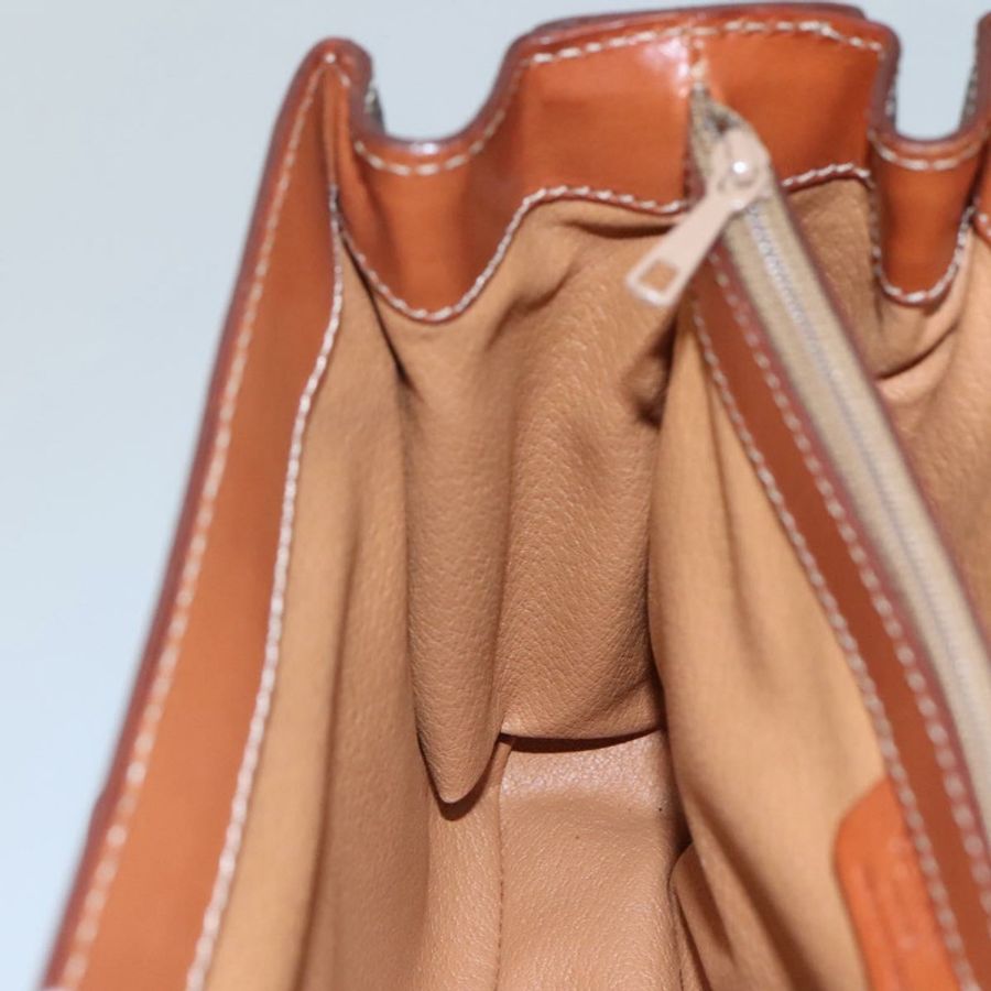 【日本直送】CELINE Macadam帆布手提包 PVC皮革 兩用棕色 正品 113560-21