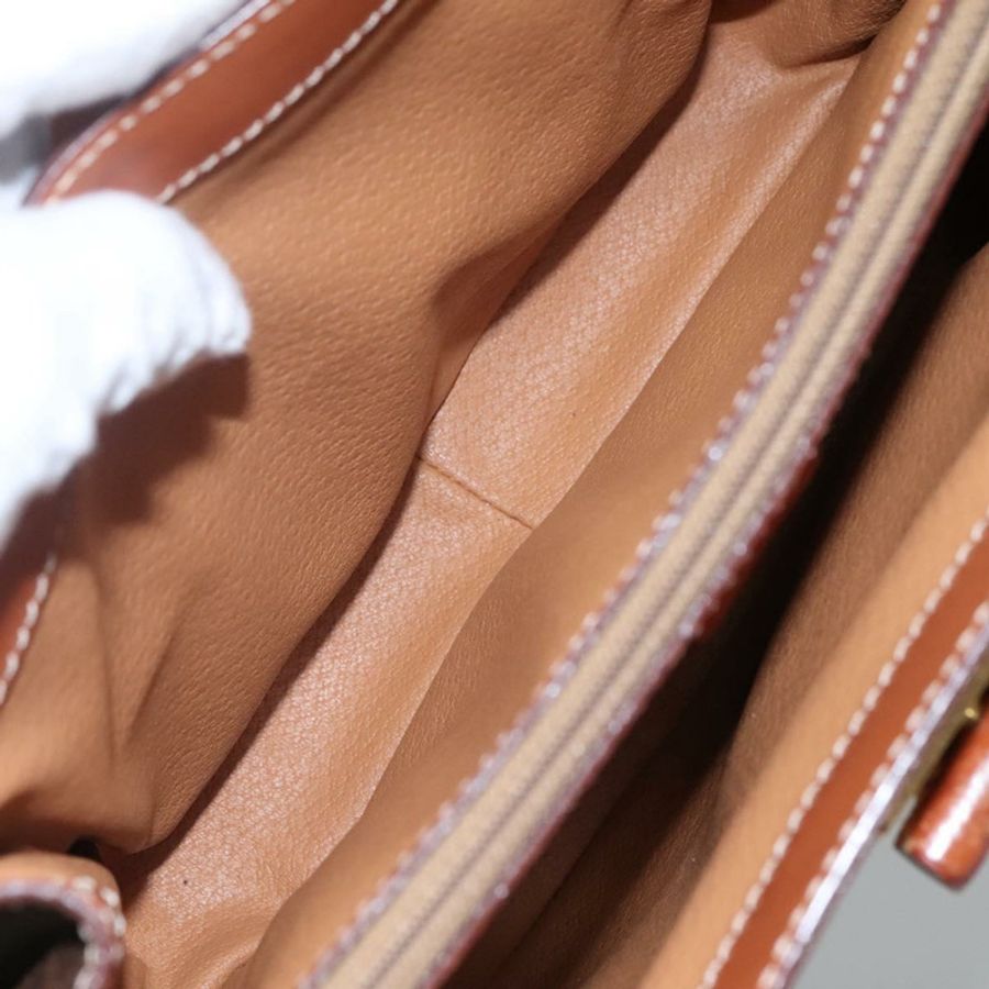 【日本直送】CELINE Macadam帆布手提包 PVC皮革 兩用棕色 正品 113560-22