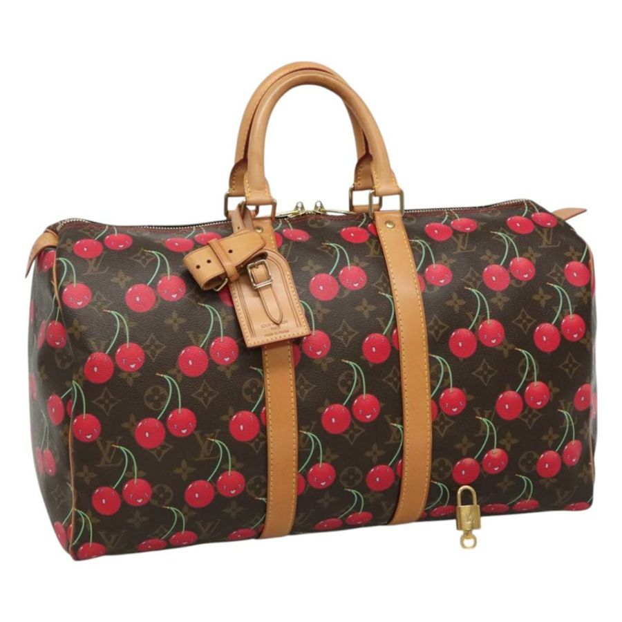 【日本直送】路易威登 Monogram Cherry Keepall 45 波士頓包 M95011 LV Auth 113808A-0