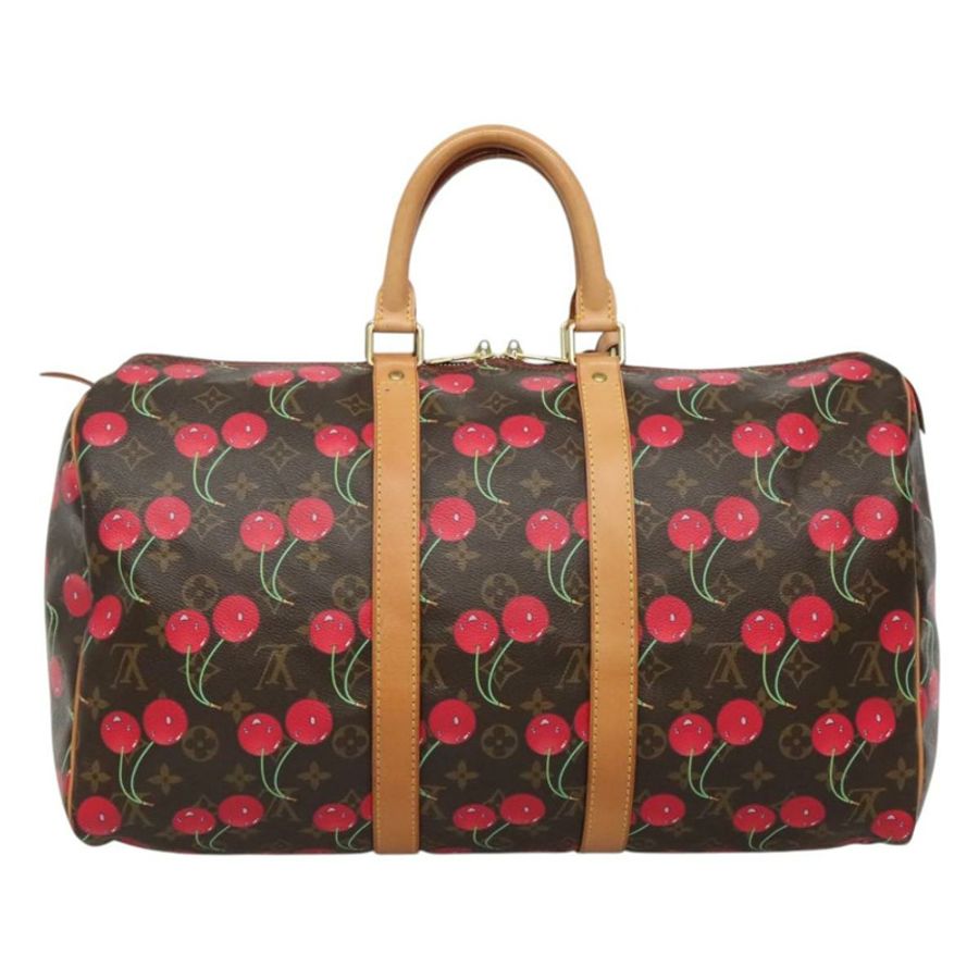 【日本直送】路易威登 Monogram Cherry Keepall 45 波士頓包 M95011 LV Auth 113808A-1