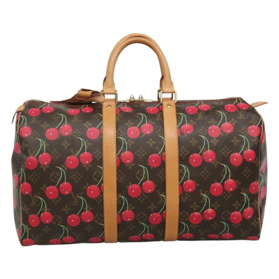【日本直送】路易威登 Monogram Cherry Keepall 45 波士頓包 M95011 LV Auth 113808A-12