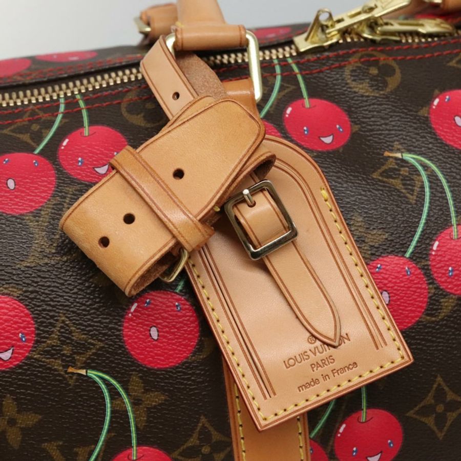【日本直送】路易威登 Monogram Cherry Keepall 45 波士頓包 M95011 LV Auth 113808A-17