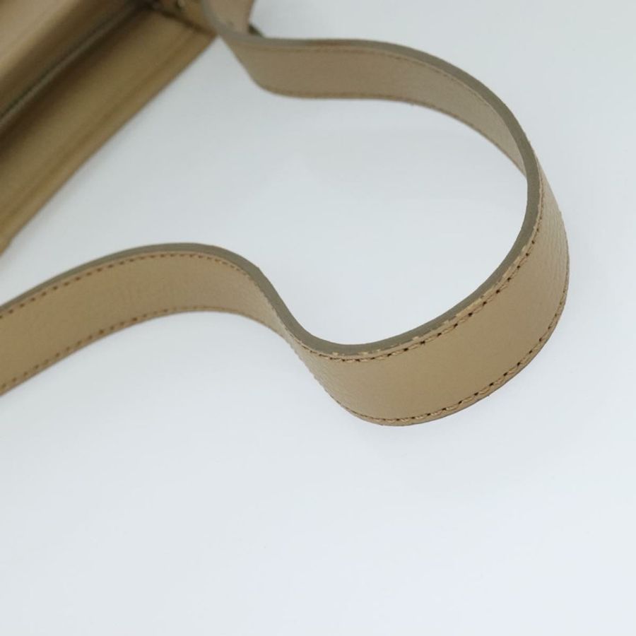 【日本直送】BURBERRY 皮革肩背包 米色 正品 am7618-6