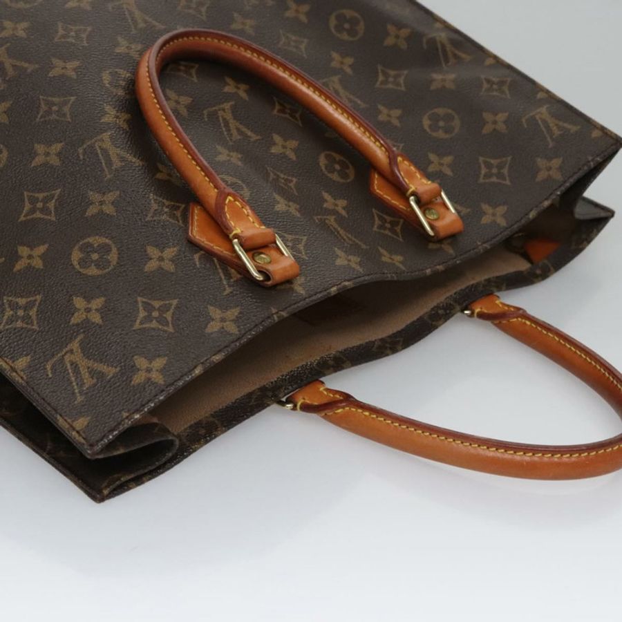【日本直送】路易威登 Monogram Sac Plat 手提包 M51140 LV 正品 th5607-6