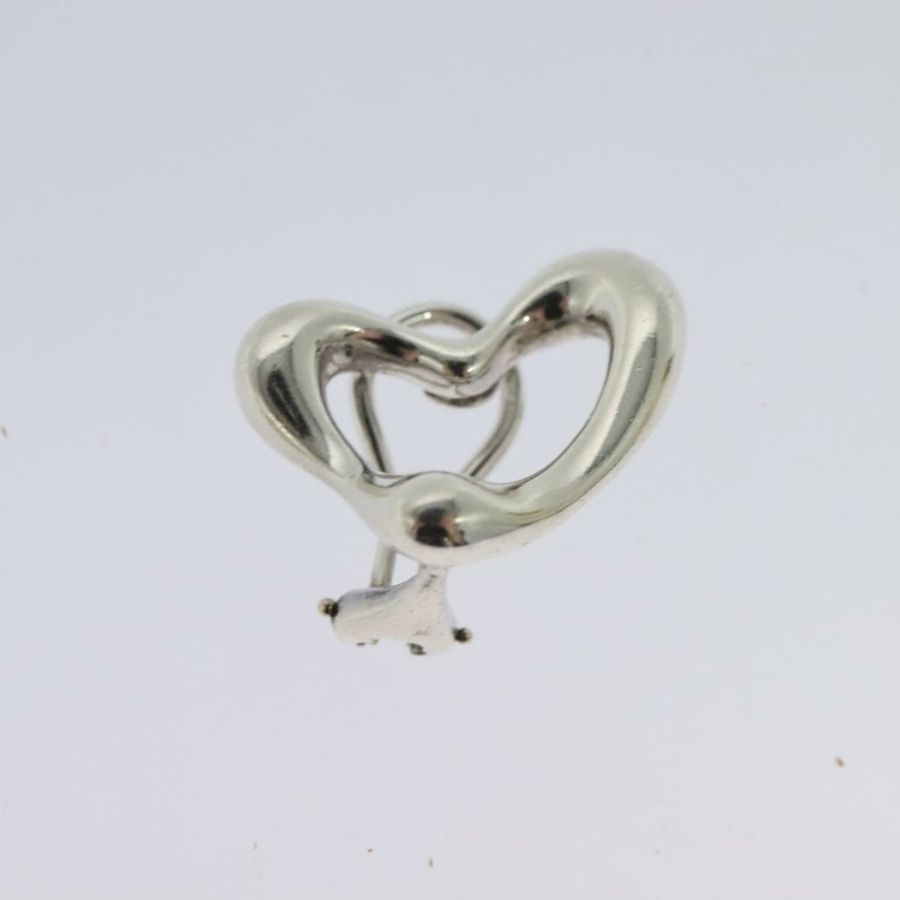 【日本直送】蒂芬妮 (TIFFANY&Co.) 鏤空心形耳環 925銀 正品 114149-9