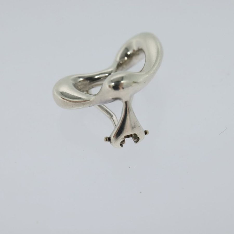 【日本直送】蒂芬妮 (TIFFANY&Co.) 鏤空心形耳環 925銀 正品 114149-12
