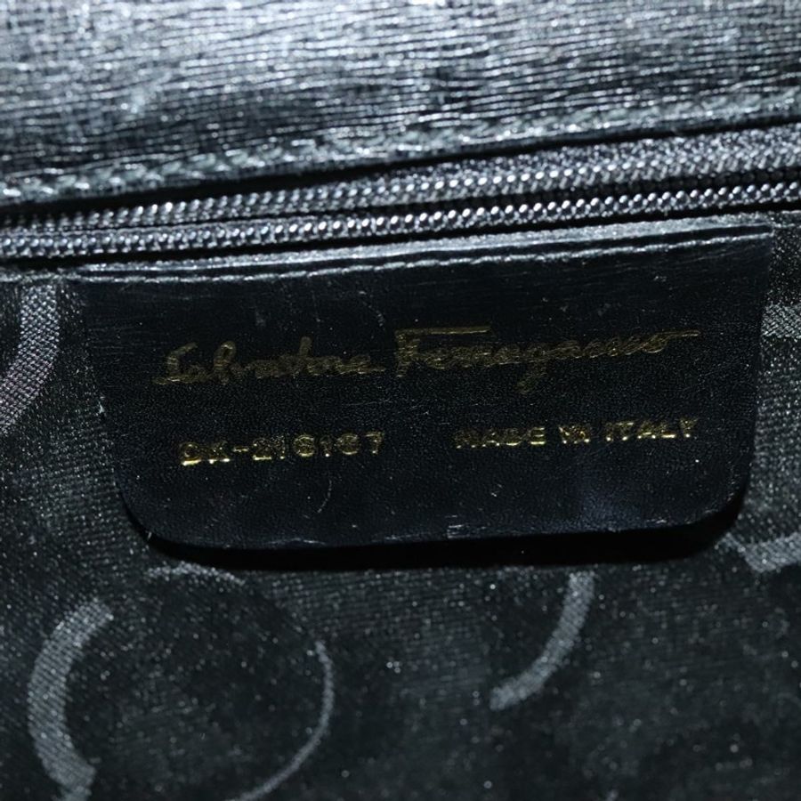 【日本直送】Salvatore Ferragamo 手提包 皮革 兩用 黑色 正品 101092-10