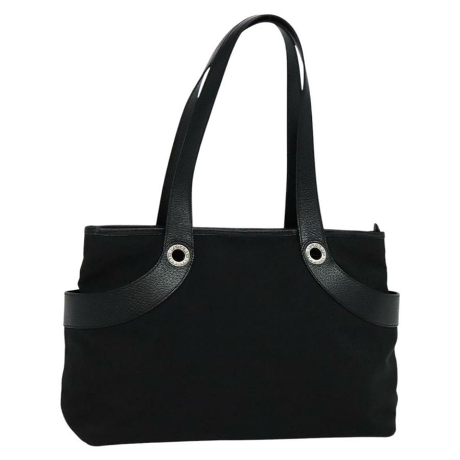 【日本直送】寶格麗 Logo mania 帆布黑色單肩包 正品 BA151-0