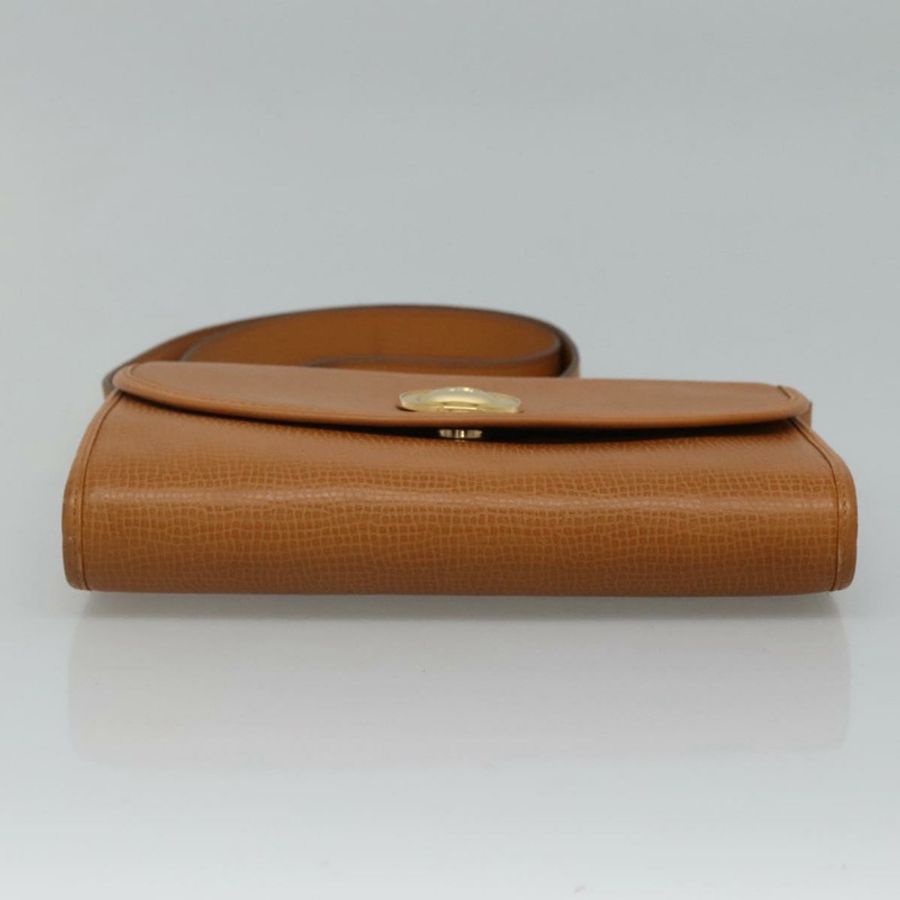 【日本直送】Christian Dior 米色皮革肩背包,正品 BA196-4