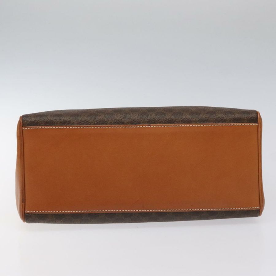 【日本直送】CELINE Macadam帆布手提包 PVC棕色金色 正品 115067-4