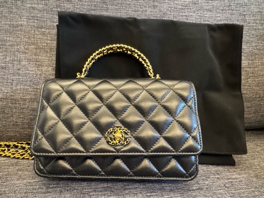 CHANEL 24C WOC 鏈帶皮夾-5